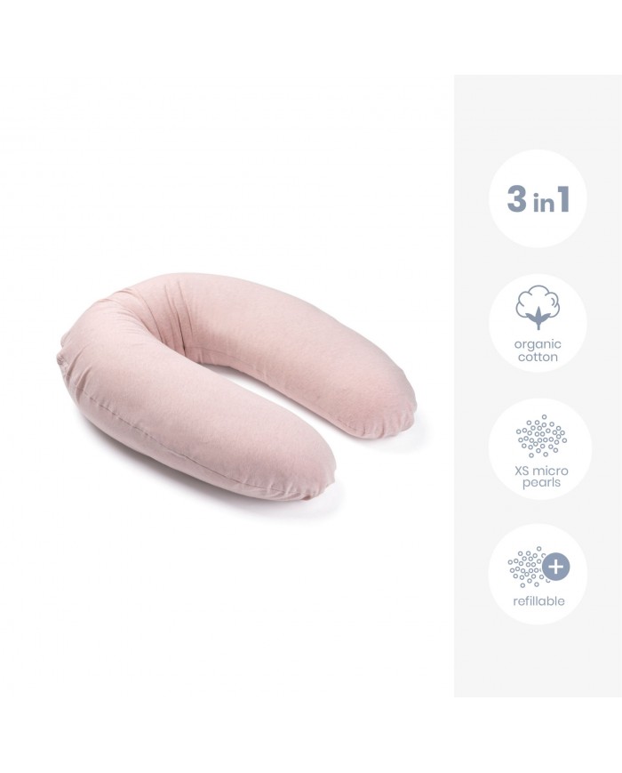 Grand coussin d'allaitement buddy chine pink