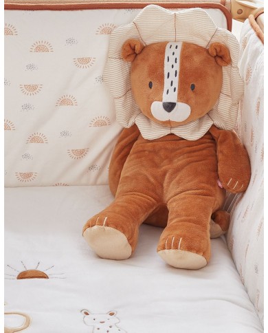 Peluche medium Babou en Veloudoux, caramel