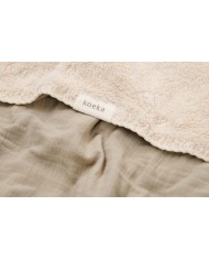 Couverture berceau 75x100 cm teddy Faroo sage