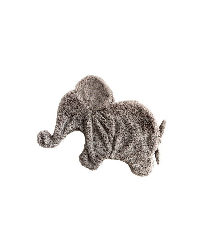 Doudou éléphant Oscar 42 cm - Brun gris