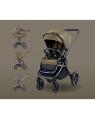 Poussette Crios 4.0 Olive + habillage pluie