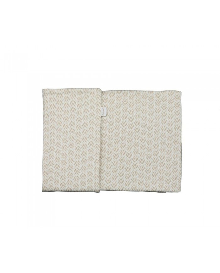 Housse de couette lit bébé - Boho taupe