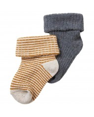 Chaussettes (lot de 2) Alaflotte - Blanc/Navy