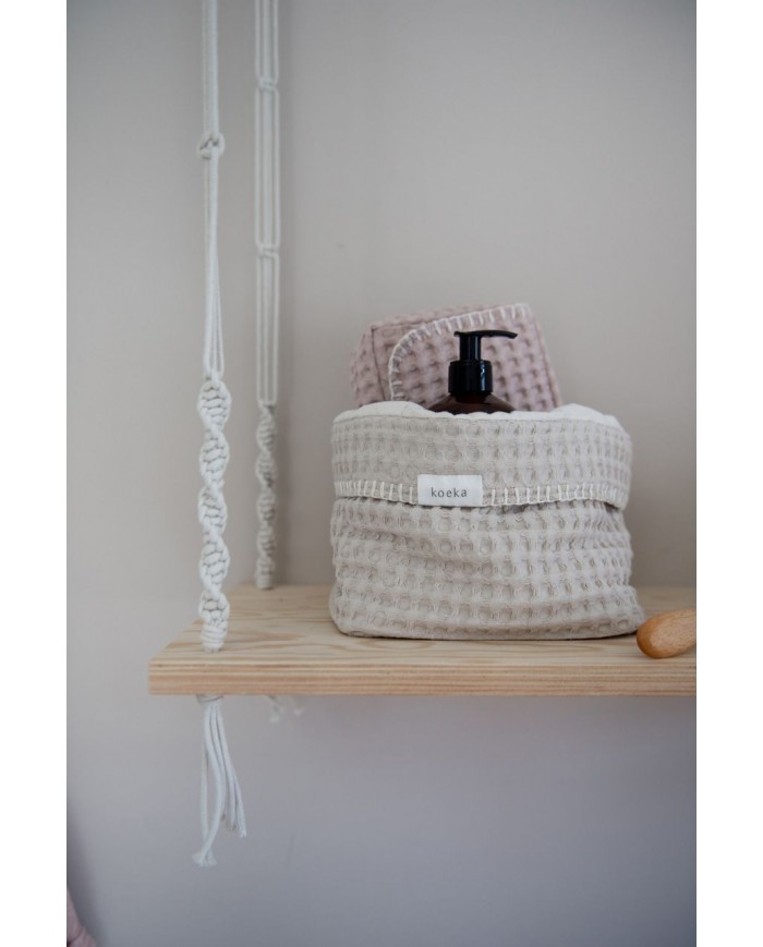 Panier de rangement 15x18x15 cm Antwerp - Sand