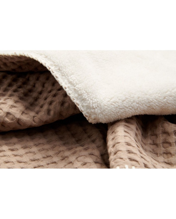 Couverture berceau 75x100 cm teddy Oslo - Caffe