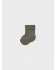Chaussettes Nbmnobbu - Dusty olive