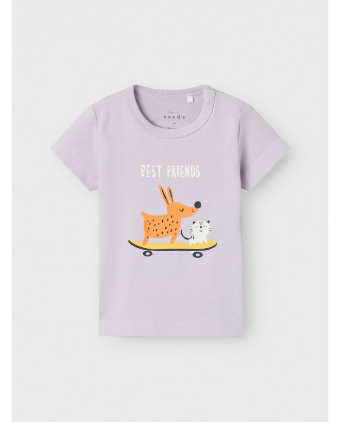 T-shirt Nbfvubie - Orchid Petal Best Friends