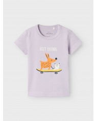 T-shirt Nbfvubie - Orchid Petal Best Friends