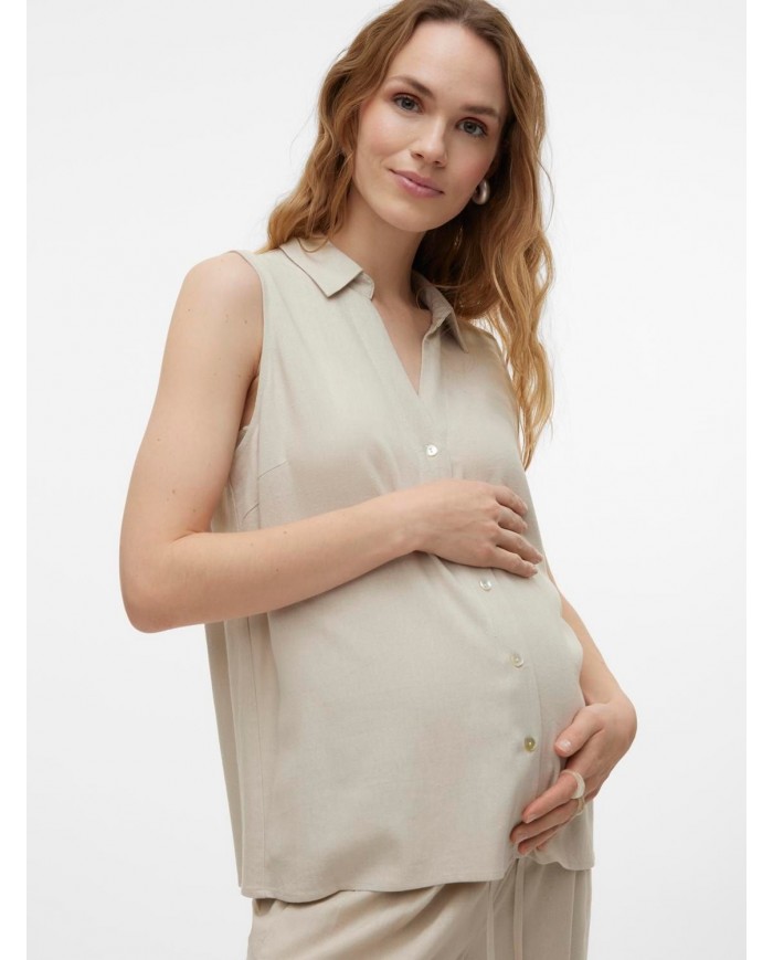 Chemise sans manche Vmmmymilo - Silver Lining Chemise sans manche Vmmmymilo - Silver Lining