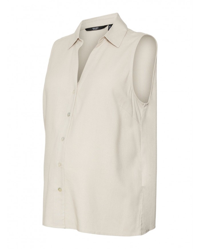 Chemise sans manche Vmmmymilo - Silver Lining Chemise sans manche Vmmmymilo - Silver Lining