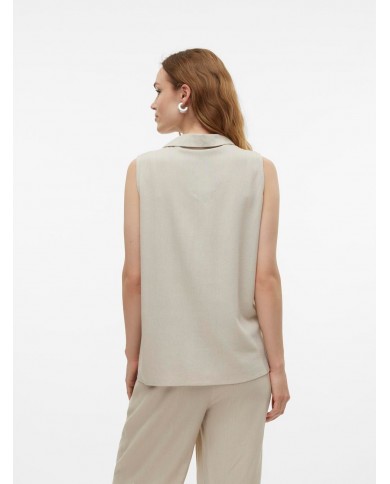Chemise sans manche Vmmmymilo - Silver Lining Chemise sans manche Vmmmymilo - Silver Lining