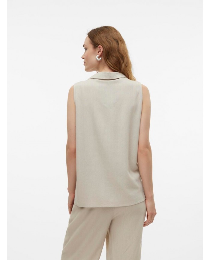 Chemise sans manche Vmmmymilo - Silver Lining Chemise sans manche Vmmmymilo - Silver Lining