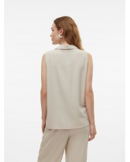 Chemise sans manche Vmmmymilo - Silver Lining Chemise sans manche Vmmmymilo - Silver Lining