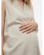 Chemise sans manche Vmmmymilo - Silver Lining Chemise sans manche Vmmmymilo - Silver Lining