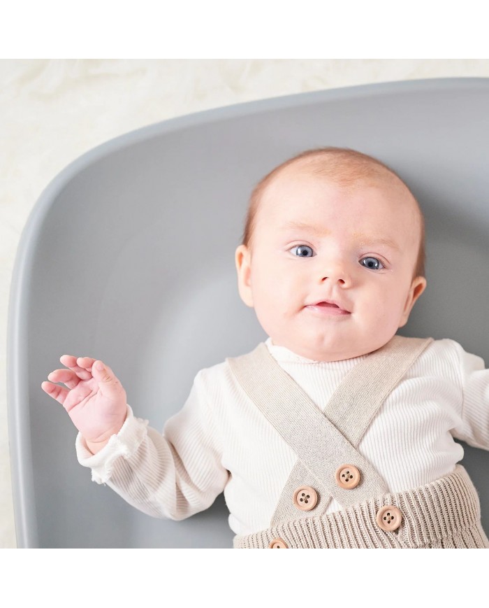 Matelas à langer en mousse PU gris softy