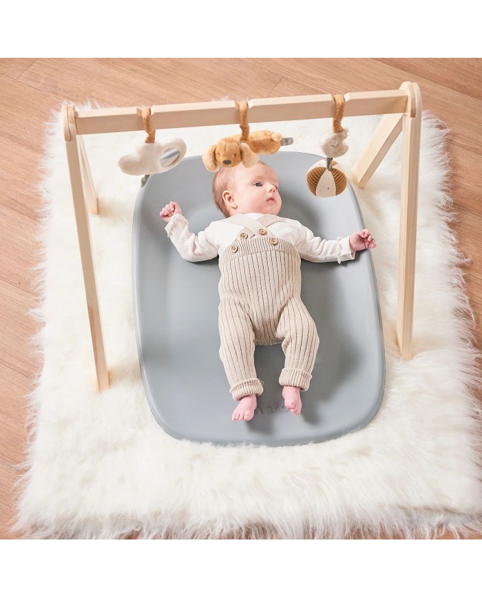 Matelas à langer en mousse PU gris softy