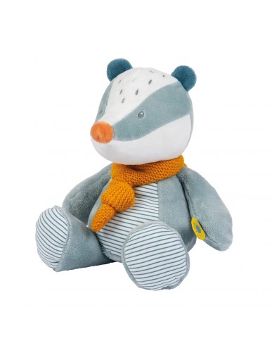 Peluche blaireau Felix - Felix & Leo Peluche blaireau Felix - Felix & Leo