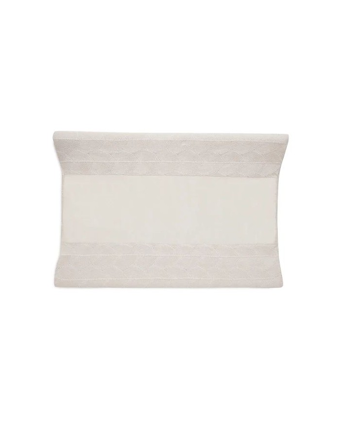 Housse matelas à langer 50x70cm Shell Knit - Nougat - GOTS