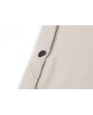 Housse matelas à langer 50x70cm Shell Knit - Nougat - GOTS