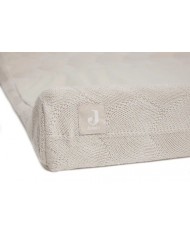 Housse matelas à langer 50x70cm Shell Knit - Nougat - GOTS