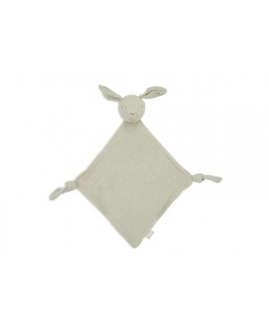 Doudou attache sucette Bunny Ears - Olive Green