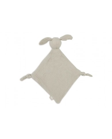 Doudou attache sucette Bunny Ears - Olive Green