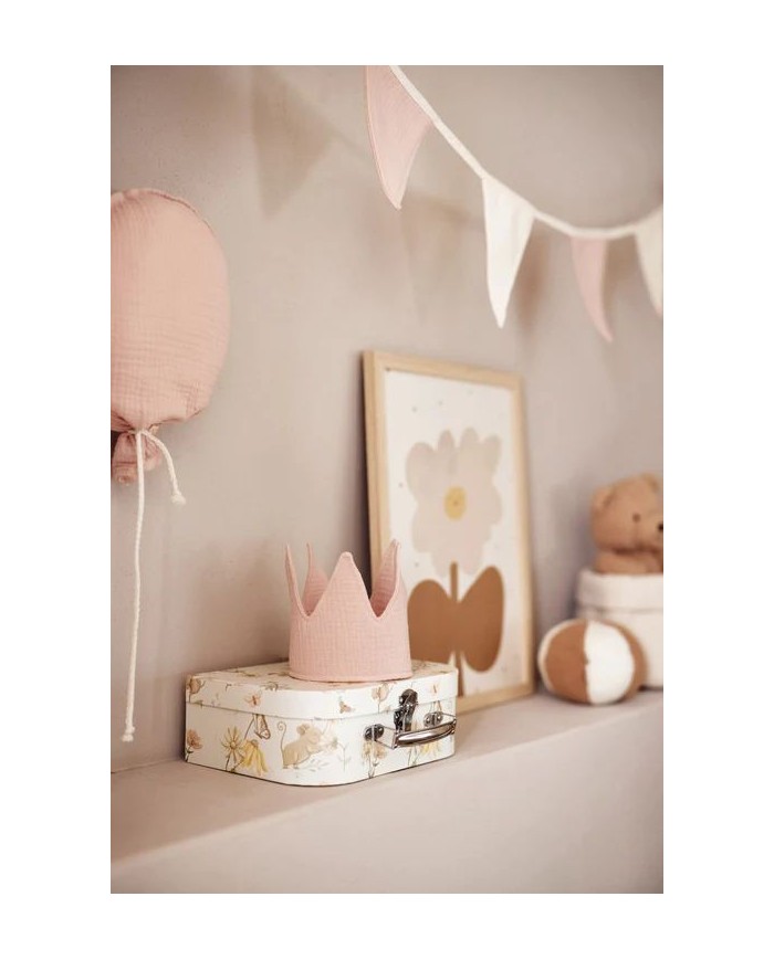 Drapeau 200x17cm - Rose/Ivory