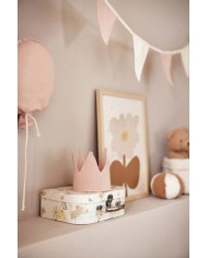 Drapeau 200x17cm - Rose/Ivory