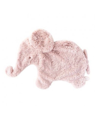 Doudou éléphant Oscar 42 cm - Rose
