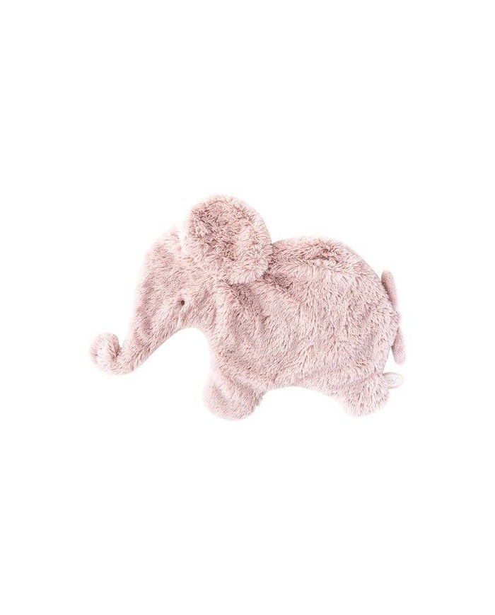 Doudou éléphant Oscar 42 cm - Rose