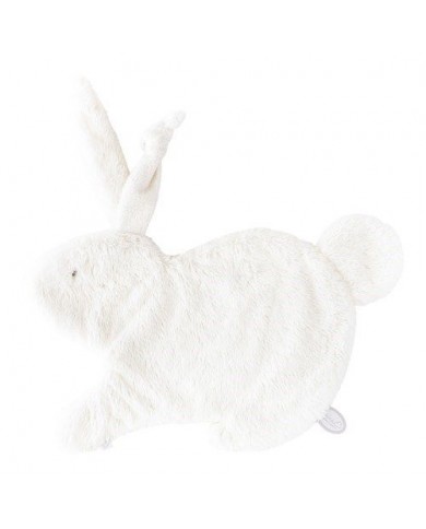 Doudou Emma 32 cm - Blanc pastel