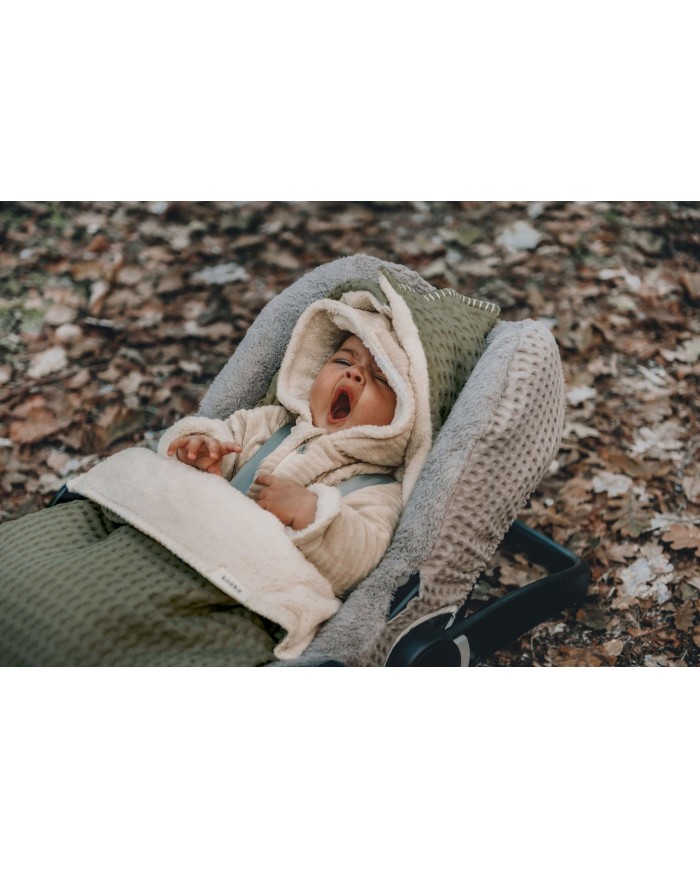 Chancelière siège auto 0+ 3/5 points teddy Oslo moss