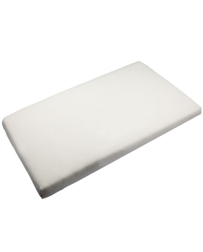 Drap housse 60x120 cm Soft fitted sheet - Daisy white