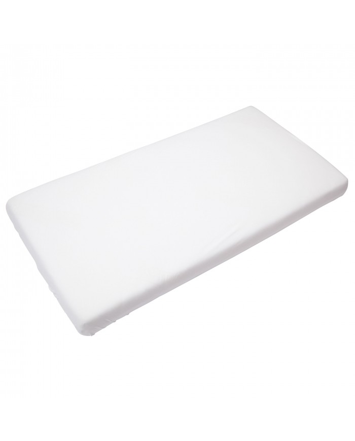 Drap housse 60x120 cm Soft fitted sheet - White