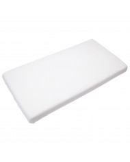 Drap housse 60x120 cm Soft fitted sheet - White