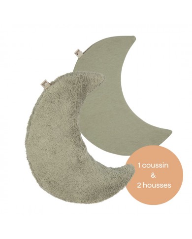 Bouillotte Lune de chaleur - Whisper green Bouillotte Lune de chaleur - Whisper green