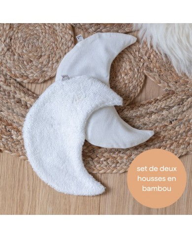 Bouillotte Lune de chaleur - Whisper green Bouillotte Lune de chaleur - Whisper green