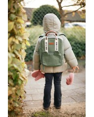 Mini Club Sac a dos Enfant - Signature - Canvas - Vert Mini Club Sac a dos Enfant - Signature - Canvas - Vert