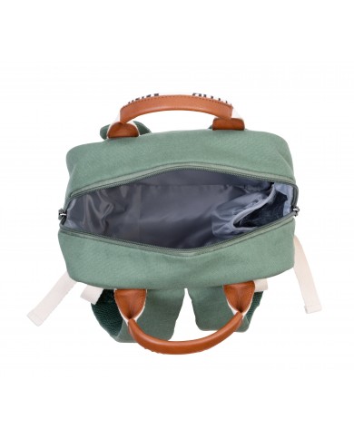 Mini Club Sac a dos Enfant - Signature - Canvas - Vert Mini Club Sac a dos Enfant - Signature - Canvas - Vert