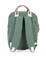 Mini Club Sac a dos Enfant - Signature - Canvas - Vert Mini Club Sac a dos Enfant - Signature - Canvas - Vert