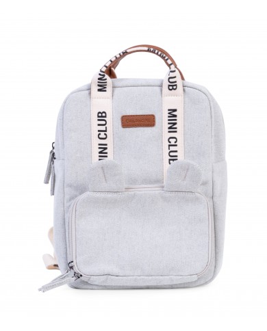 Mini Club Sac a dos Enfant - Signature - Canvas - Off white Mini Club Sac a dos Enfant - Signature - Canvas - Off white