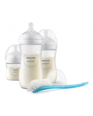 Kit nouveau-né 3 biberons - Natural 3.0 Kit nouveau-né 3 biberons - Natural 3.0