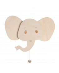 Applique murale éléphant