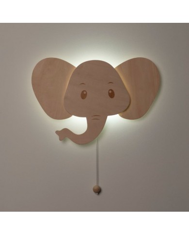 Applique murale éléphant