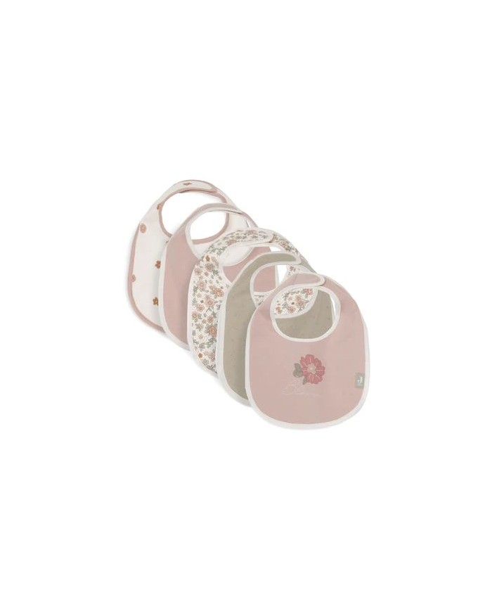 Bavoir Retro Flowers - 5 Unités Bavoir Retro Flowers - 5 Unités