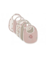 Bavoir Retro Flowers - 5 Unités Bavoir Retro Flowers - 5 Unités