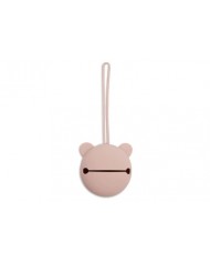 Étui à sucette en silicone Ø7cm - Wild Rose
