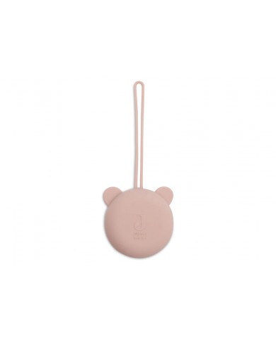 Étui à sucette en silicone Ø7cm - Wild Rose