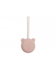 Étui à sucette en silicone Ø7cm - Wild Rose