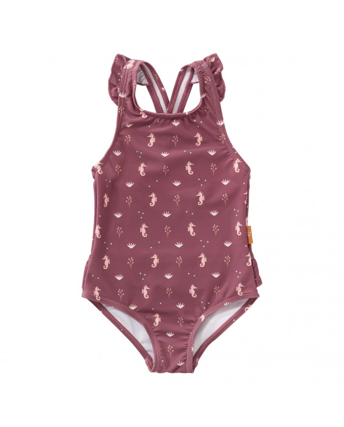 Maillot fille anti-UV - UPF 50 + - Seahorse